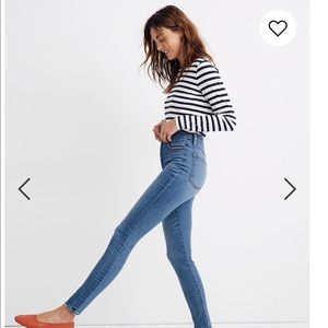 Madewell 11’ high rise skinny Jean 27